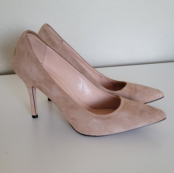 J. Crew Elsie Suede Pump in Tan Size 5 - Picture 2 of 6
